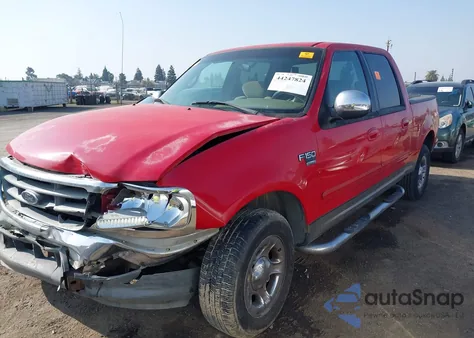 2002 Ford F-150 Lariat/Xlt z USA, uszkodzony, nr VIN 1FTRW07L32KA75160